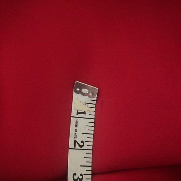 Badgley Mischka VINTAGE RED jersey gown size 8 - Picture 12 of 15